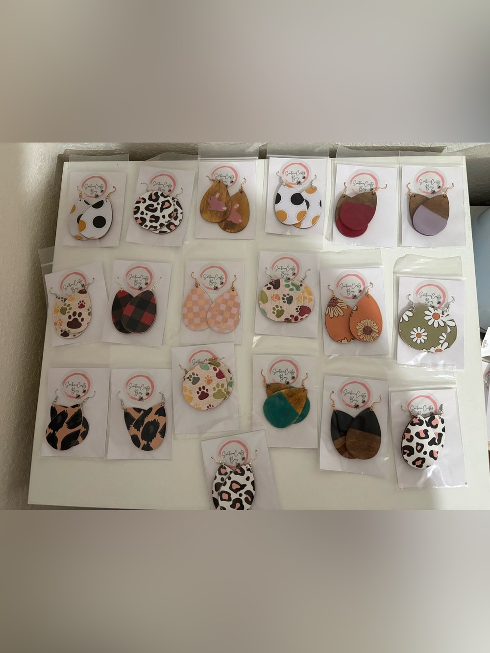 Assorted earrings